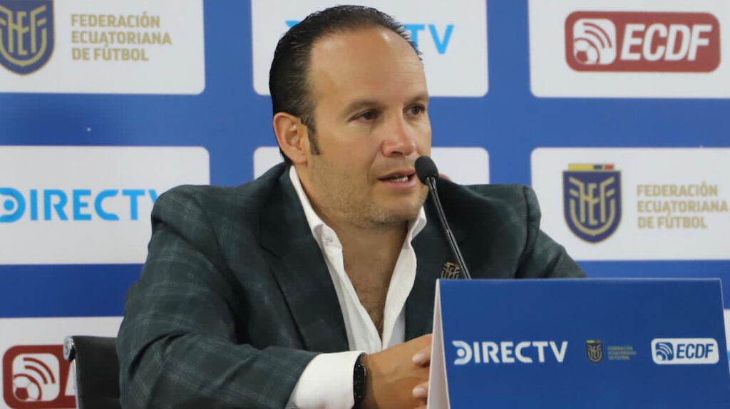 Francisco Egas resalta ayuda de Conmebol y FIFA para salvar el 2020