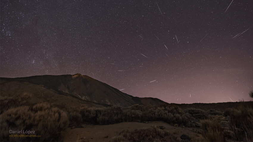 Lluvia de Meteoritos Cuadrántida, España 2018.