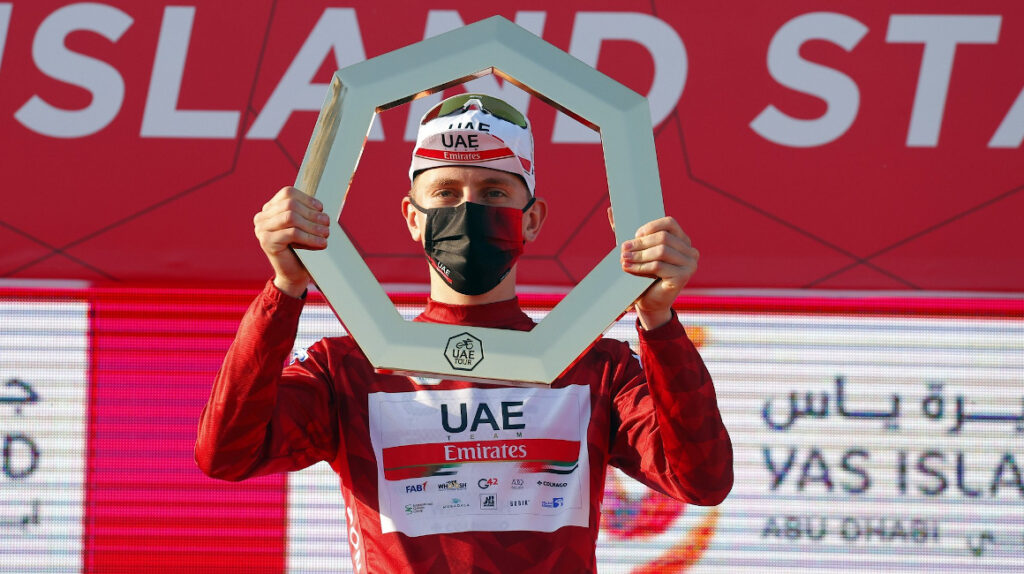 El esloveno, Tadej Pogacar, campeón del UAE Tour