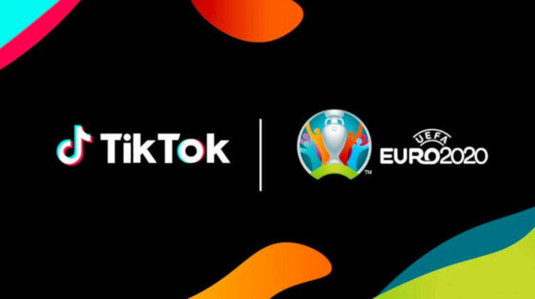 TikTok es uno de los patrocinadores de la UEFA Eueo 2020 y los aficionados podrán compartir contenido a través de la aplicación.