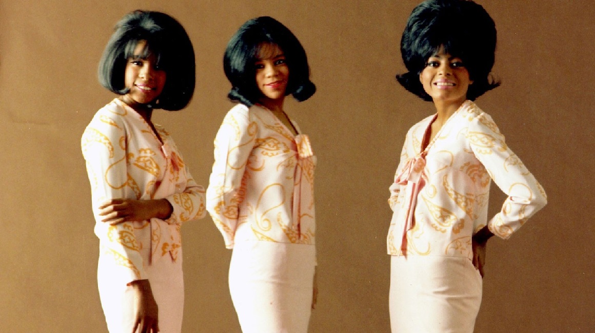 Mary Wilson (primera la izquierda) junto a Florence Ballard y Diana Ross, en una foto de The Supremes, en los años 60.