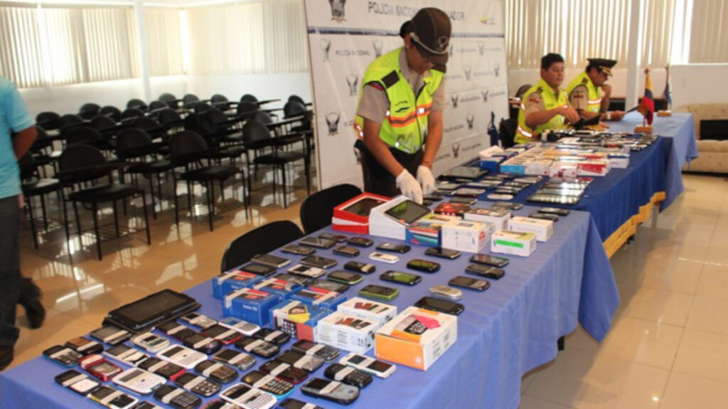 En Quito, solo el 24% de los celulares robados se recupera