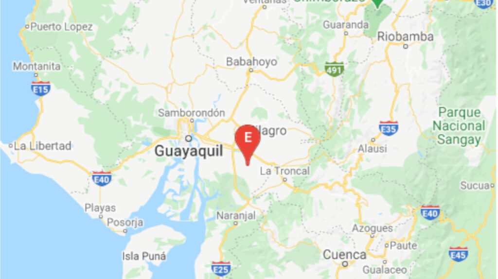 Sismo se siente en Guayas, el epicentro fue en El Triunfo