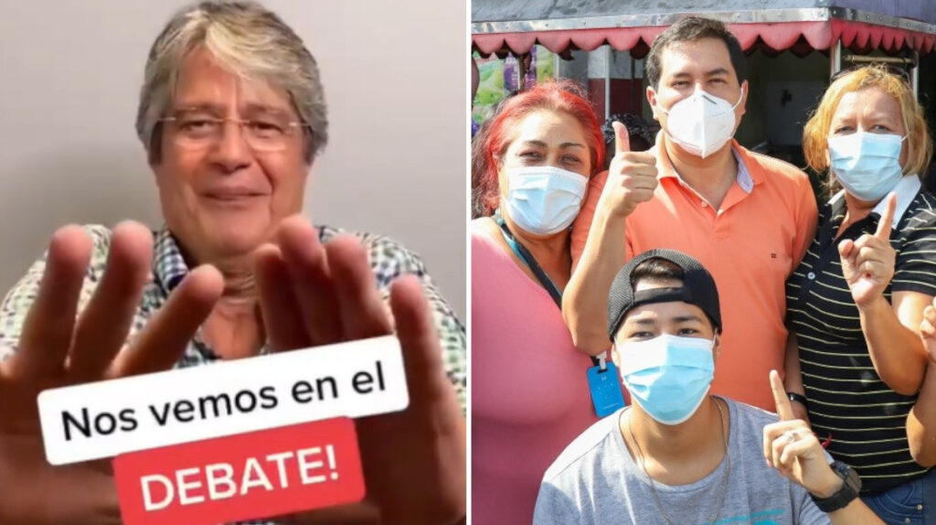 Campaña electoral: Lasso se enfoca en redes y Arauz recorre Guayaquil