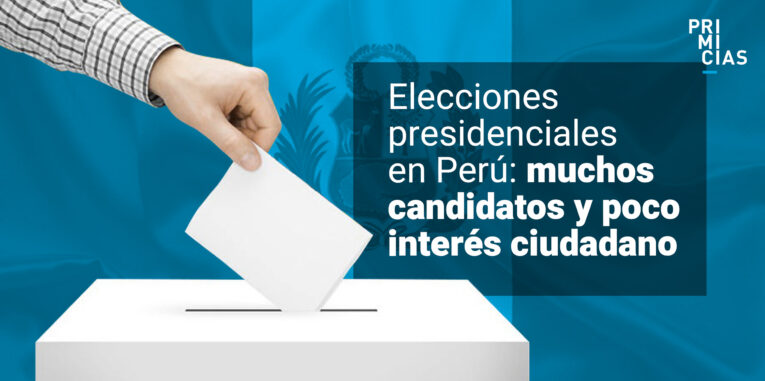 El desinterés ciudadano lidera en las elecciones peruanas