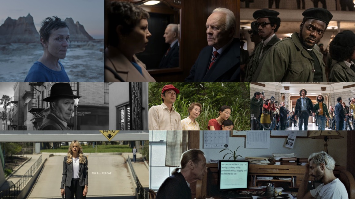 Los ocho filmes nominados a Mejor Película para los Óscar 2021 son una muestra de un cine impresionante que se pudo ver en 2020, en plena pandemia.