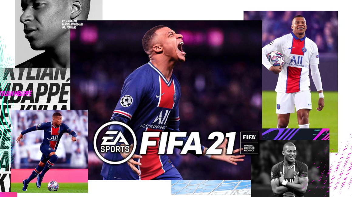 Kylian Mbappé es la imagen del videojuego FIFA 21 de EA Sports.