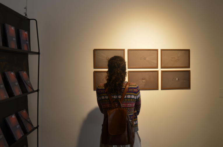 Imágenes de visitantes a la inauguración de la muestra 'Tábula Rasa', en +Arte, el pasado 27 de febrero.