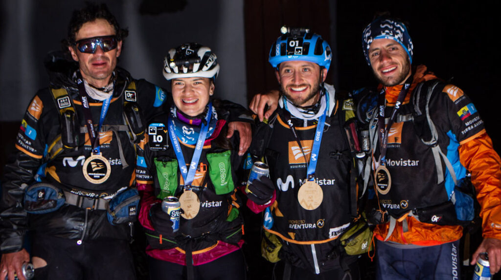Por primera vez, un equipo ecuatoriano de aventura está en el Top 3 mundial