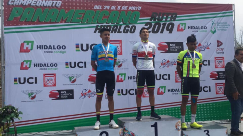 El 6 de mayo de 2019, Jefferson Cepeda levantó el título de campeón panamericano de ciclismo de ruta. 