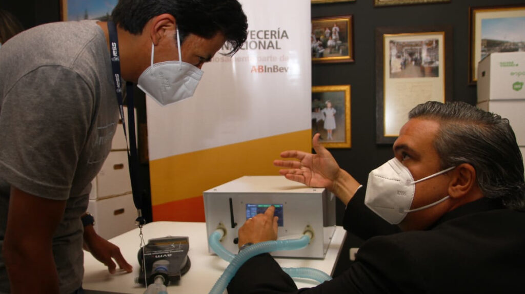 Respiradores hechos en Ecuador, una esperanza para pacientes Covid-19