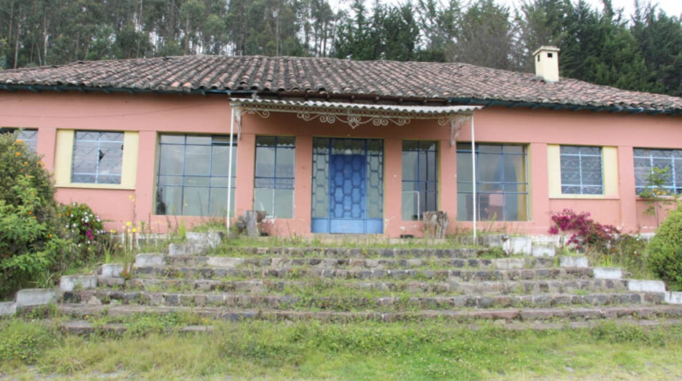 El 22 de enero de 2021, oficiales de la Policía Nacional visitaron la Hacienda Anchamaza, en Mejía, para constatar el estado del predio.