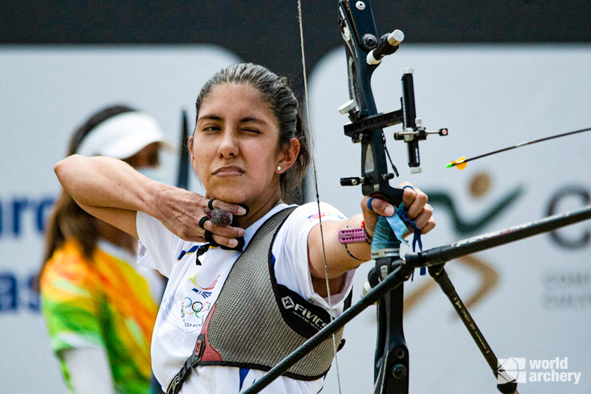 Adriana Espinosa de los Monteros durante su participación en el Panamericano de Monterrey, en México.