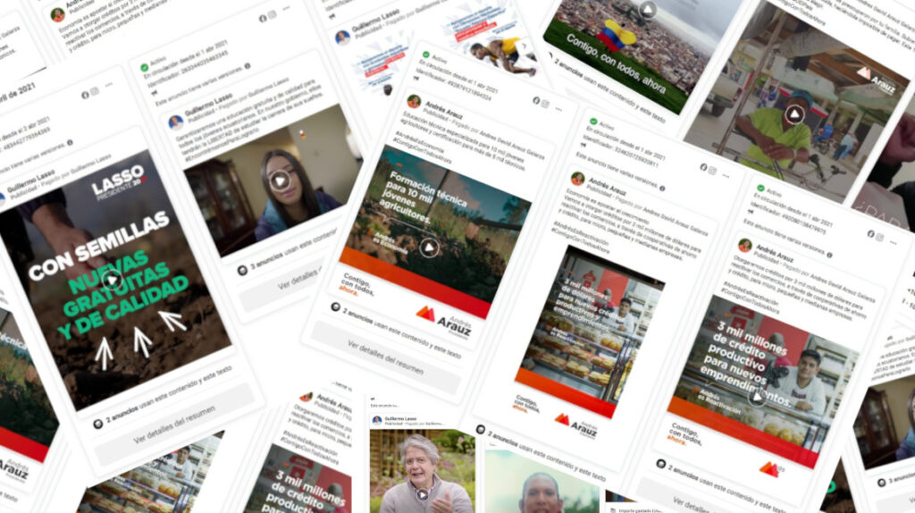 Casi 1.000 anuncios de los candidatos presidenciales pautados en Facebook