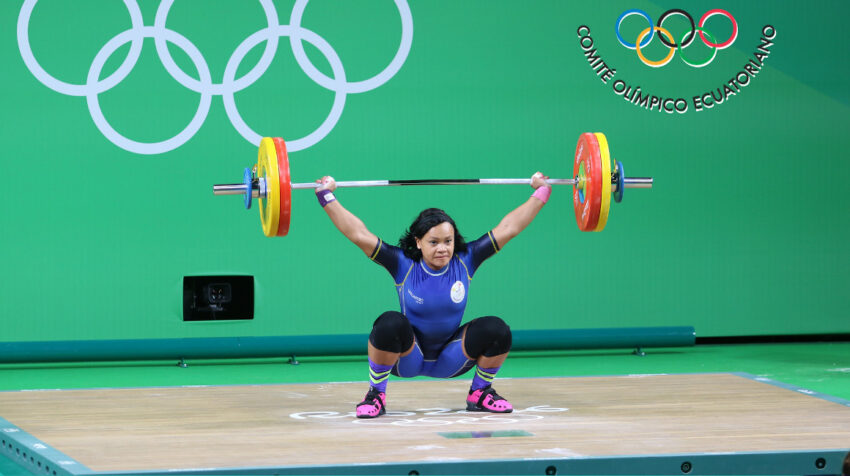 Neisi Dajomes, durante los Juegos Olímpicos de Río 2016.