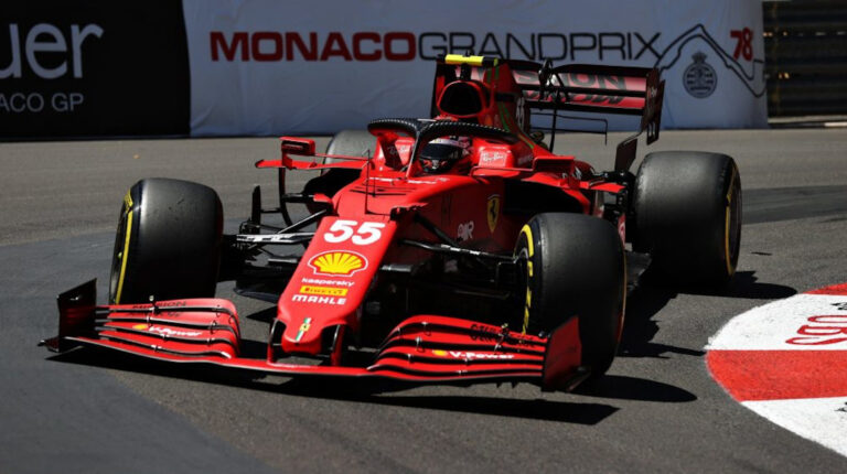 Hamilton Ferrari Mónaco
