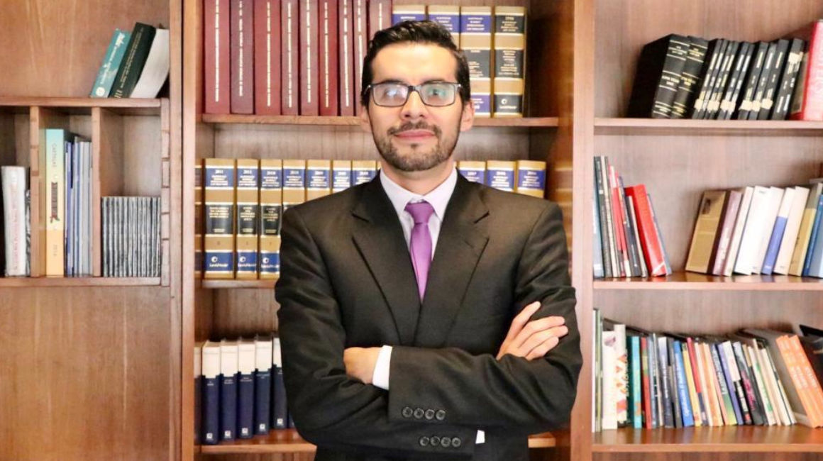 Iván Ortiz, director del Centro de Negocios de la Cámara de Comercio Ecuatoriano Americana - Amcham, en 2021. 