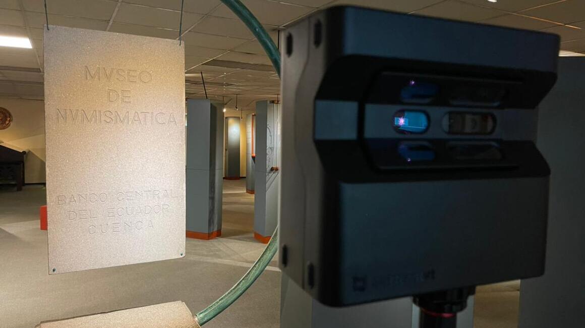 Cámara 3D usada para escanear los museos 