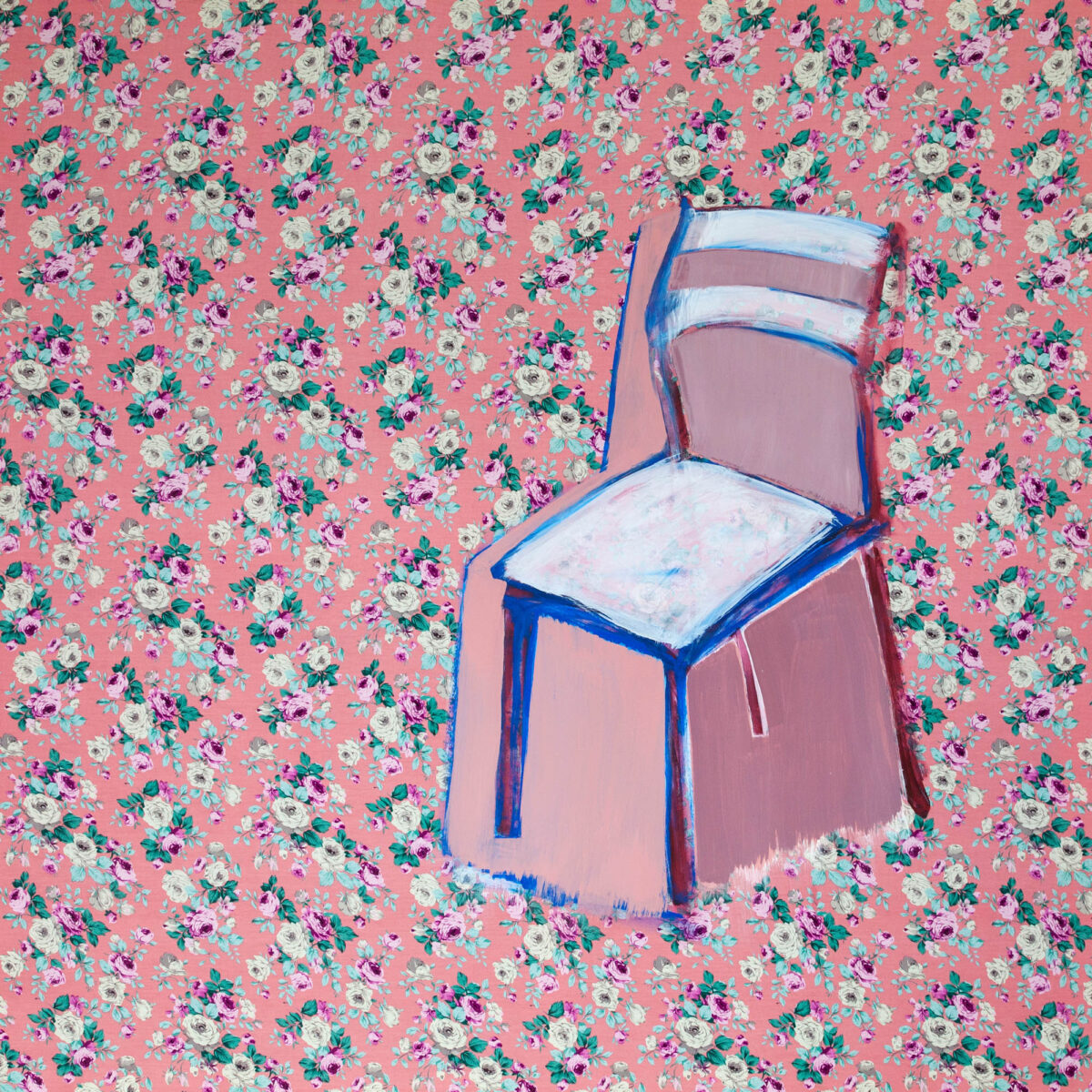 S/T, pintura acrílica sobre tela de algodón. De la serie 'Muebles', de Pablo Barriga