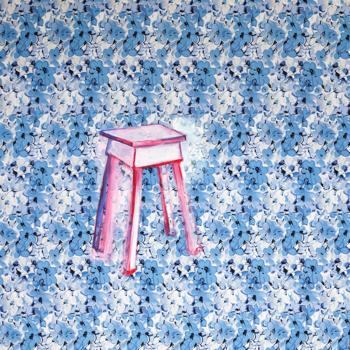 S/T, pintura acrílica sobre tela de algodón. De la serie 'Muebles', de Pablo Barriga