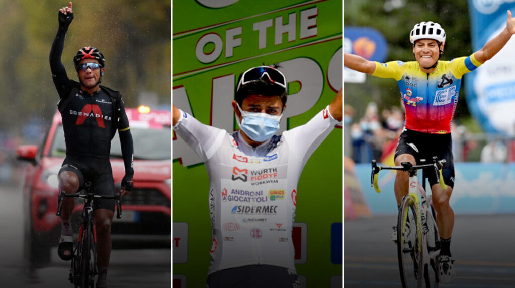 Narváez, Cepeda y Caicedo se alistan para disputar el Giro de Italia