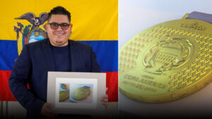 Raúl Palacios diseño medallas Copa América