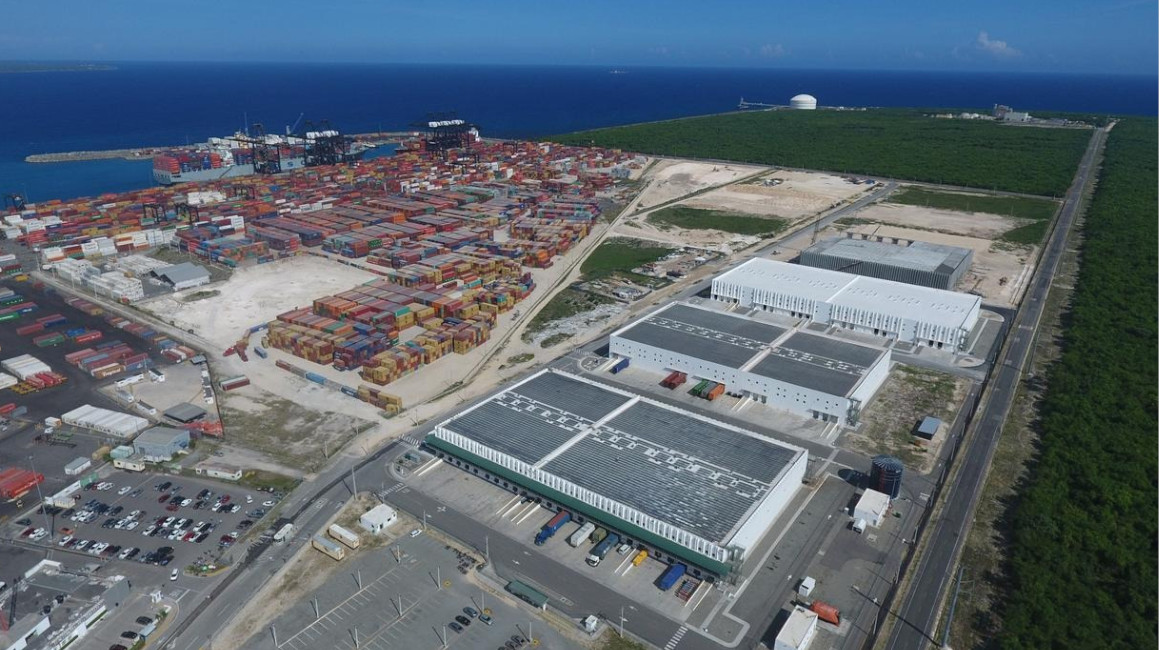 El puerto de Caucedo, en República Dominicana, administrado por DP World. 