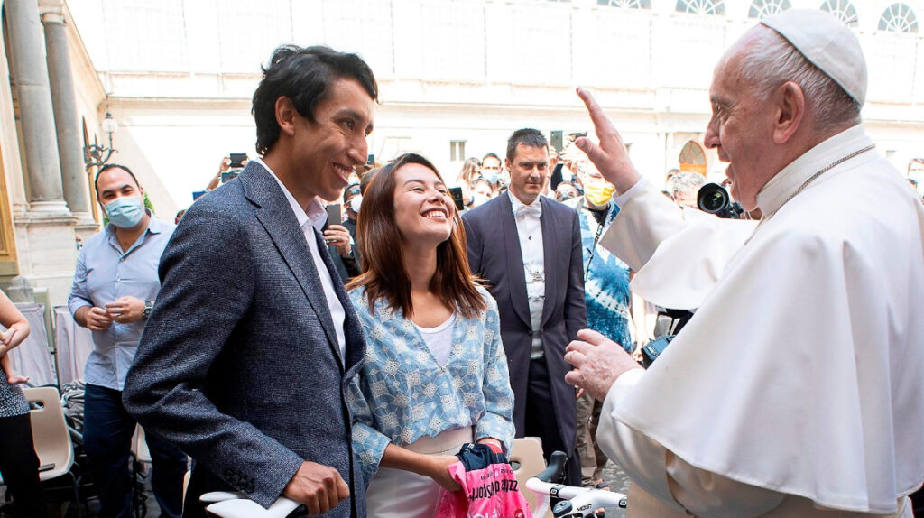Bernal: “Conocer al Papa es más importante que ganar el Giro y el Tour”