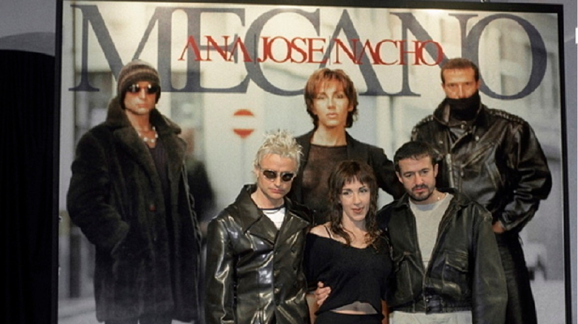El grupo español Mecano, cuyo primer tema musical cumple 40 años este 14 de junio de 2021.