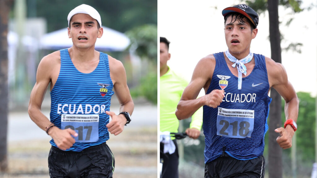 Jordy  Jiménez y David Hurtado clasifican a Tokio en marcha 20 kilómetros
