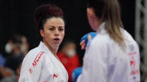 Jacqueline Factos podría convertirse en París en la primera karateca ecuatoriana en clasificar a unos Juegos Olímpicos.