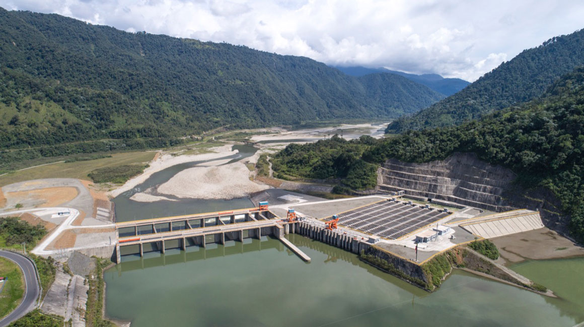 Hidroelectrica coca Codo sinclair daños erosion