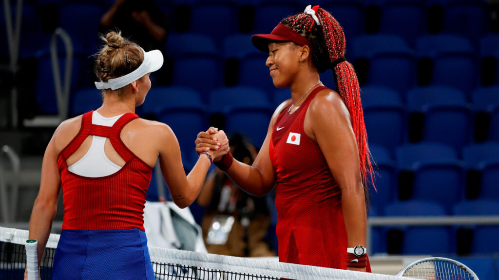 Naomi Osaka, eliminada en los octavos de final de tenis en Tokio