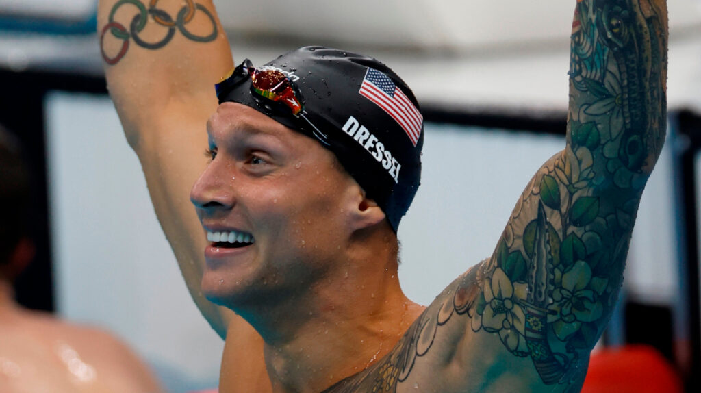 Caeleb Dressel gana los 100 metros libres y suma su segundo oro