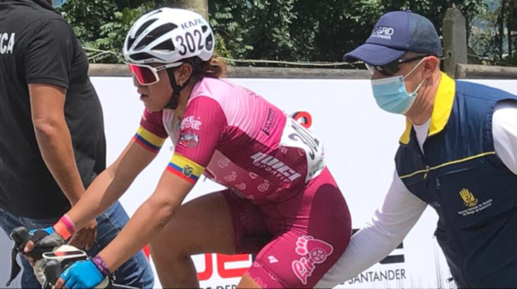 Miryam Núñez gana la Etapa 1 de la Vuelta al Gran Santander en Colombia