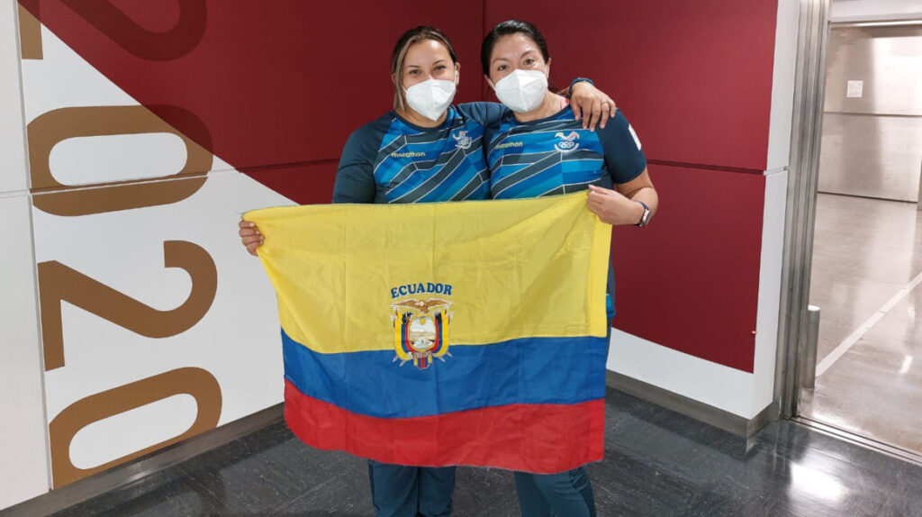 Las ecuatorianas Marina Pérez y Diana Durango se despiden de Tokio