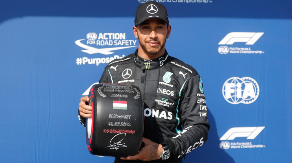 Lewis Hamilton saldrá primero en el Gran Premio de Hungría de F1