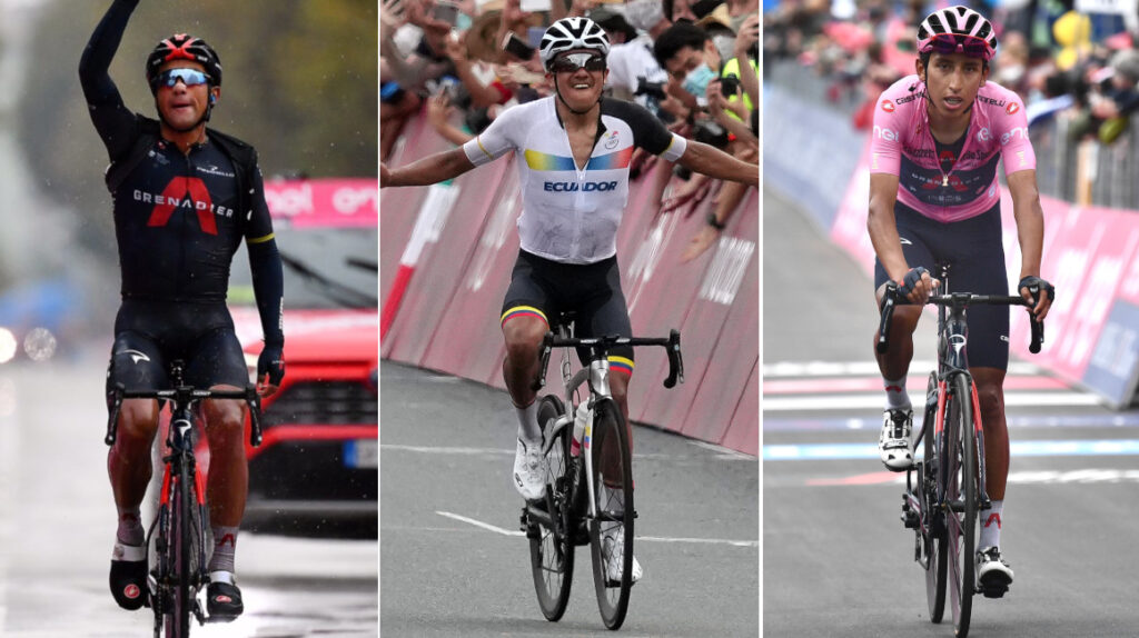 Carapaz, Narváez y Bernal correrán la Vuelta a España con el Ineos