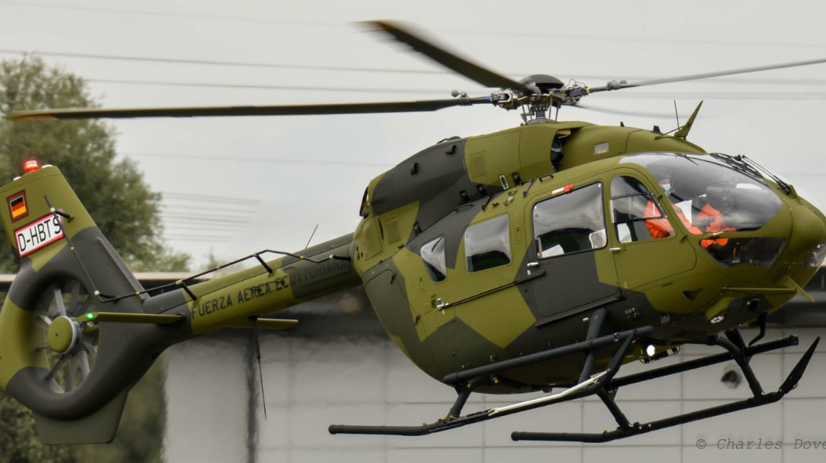 Ecuador compró seis helicópteros H145 para el control del espacio aéreo.