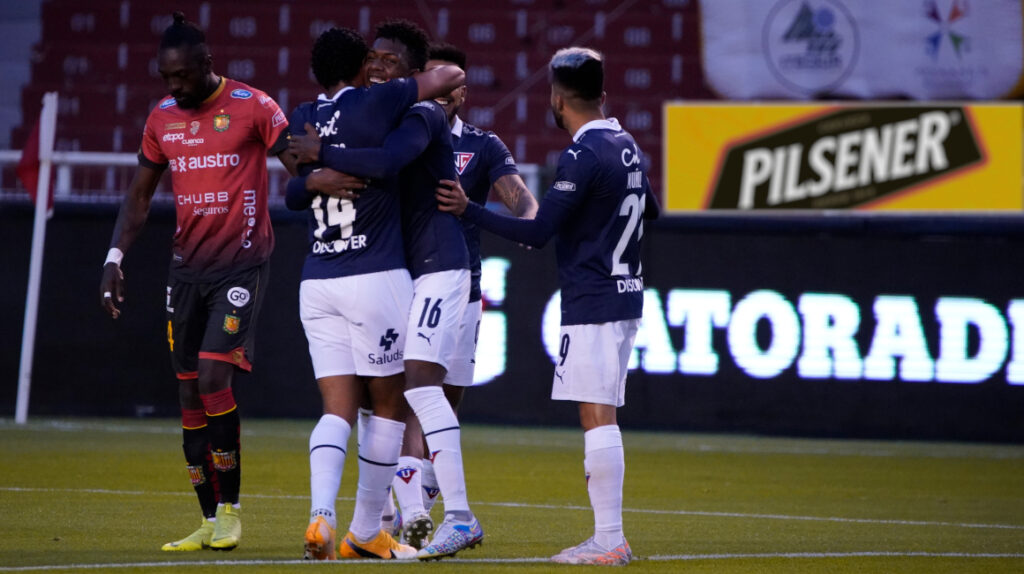 Liga rescata un empate en Quito frente al Deportivo Cuenca