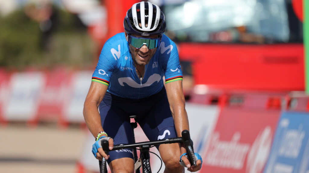 Alejandro Valverde tiene una fractura en la clavícula y será operado