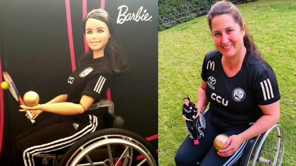 Francisca Mardones, la paratleta chilena que inspira una muñeca Barbie