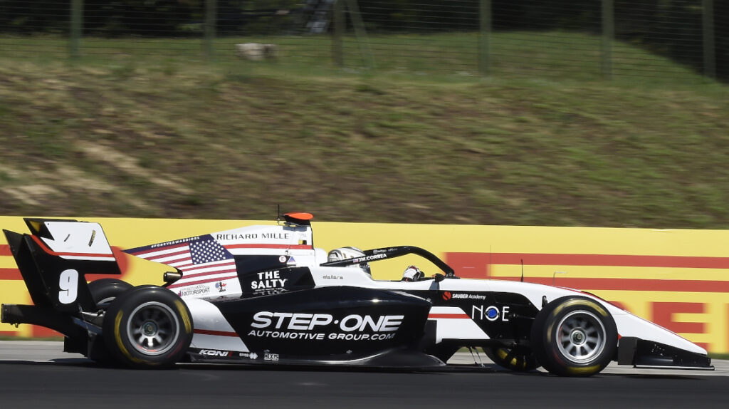 Juan Manuel Correa largará en el puesto 27 del GP de Bélgica de F3