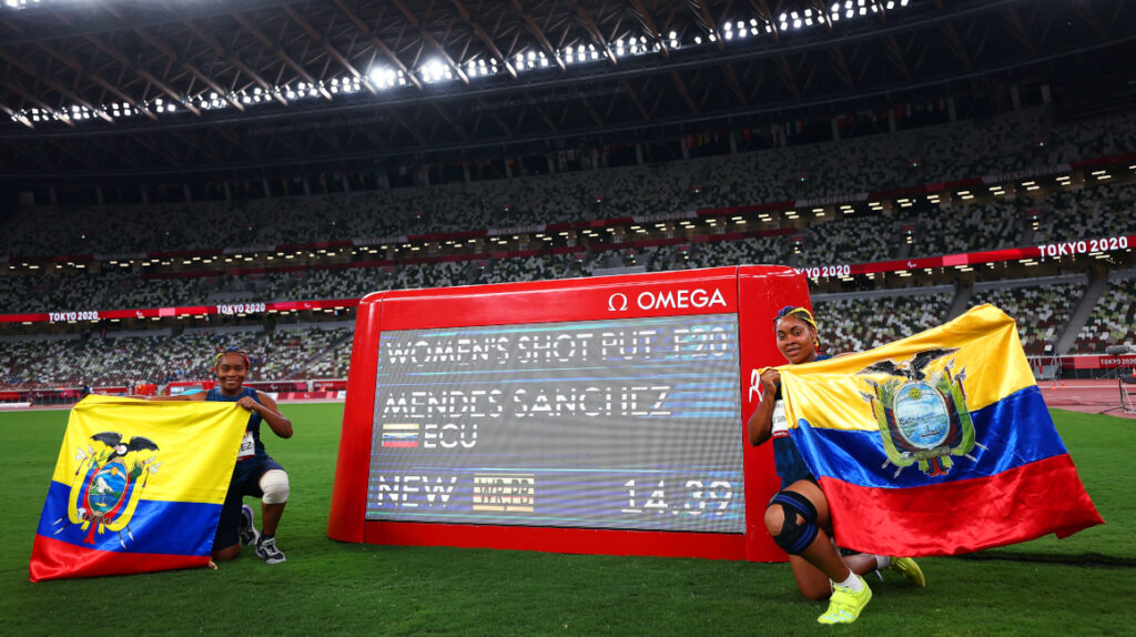 Poleth Mendes y Anaís Méndez ganan las primeras medallas paralímpicas de Ecuador en la historia