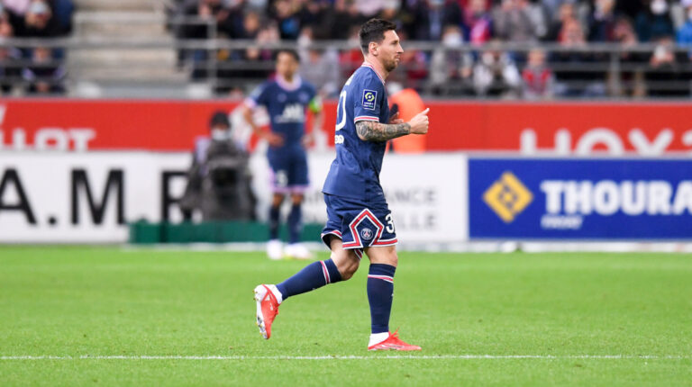 Lionel Messi debuta con la camiseta del PSG, el domingo 29 de agosto de 2021.
