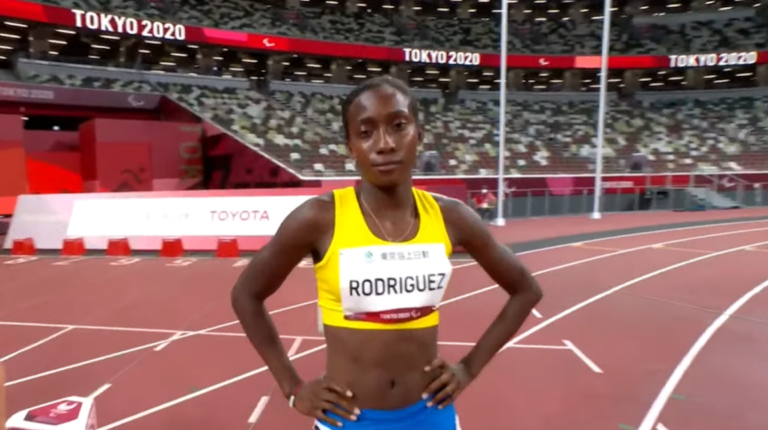 Kiara Rodríguez final 100 metros planos