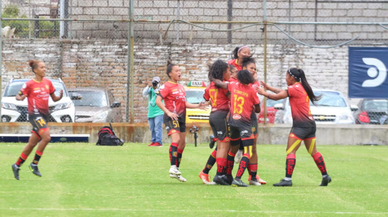 Deportivo Cuenca final de ida Superliga femenina 2021