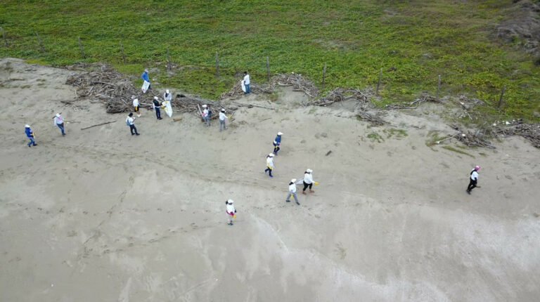 Voluntarios recogieron 35.261 kilogramos de basura en playas y ríos del país