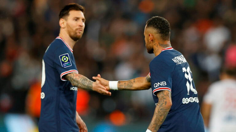 PSG derrota al Lyon, Messi sigue sin marcar y termina en el banco