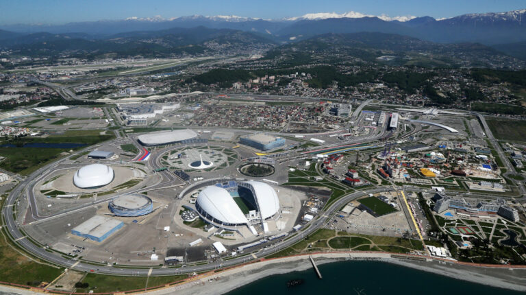Circuito de Sochi, sede del Gran Premio de Rusia de la Fórmula 1.